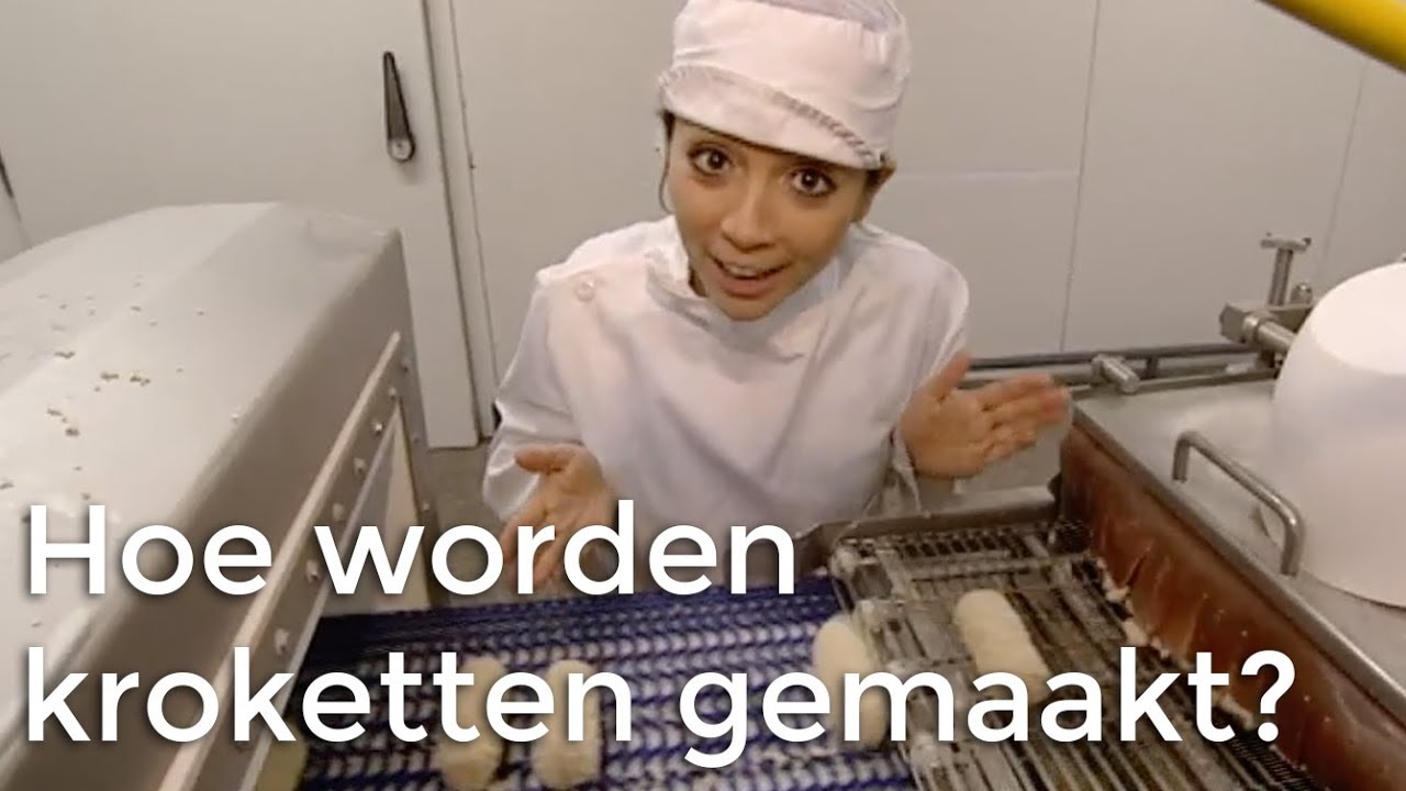 Hoe worden kroketten gemaakt? | Doen Ze Dat Zo? | Het Klokhuis