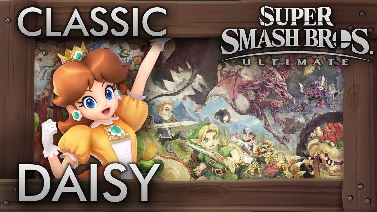 Super Smash Bros. Ultimate: Classic Mode - DAISY - 9.9 Intensity No Continues