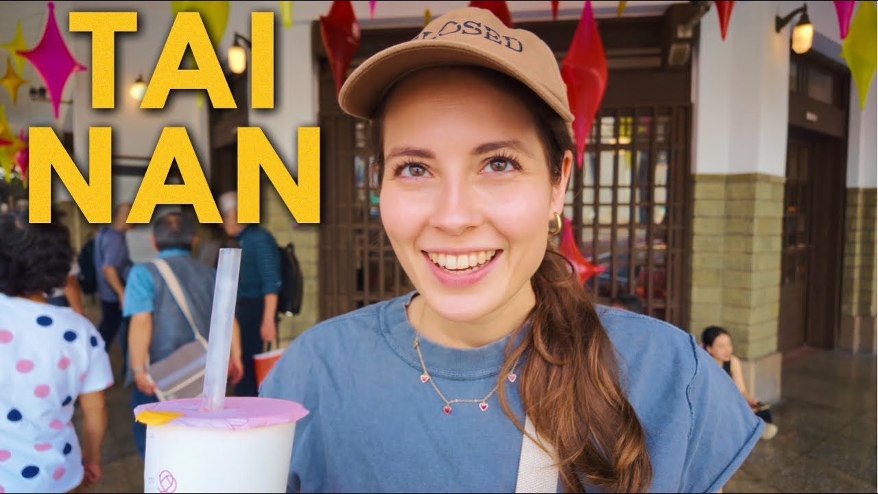 We Became Addicted to Bubble Tea in Tainan (Taiwan 🇹🇼)