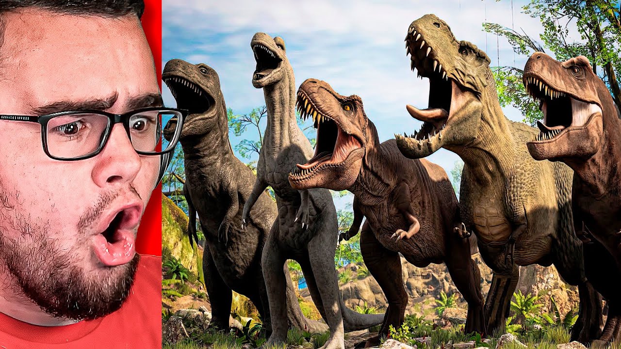 Реакция на фильмы T-REX: ЭВОЛЮЦИЯ (Сравнение размеров)