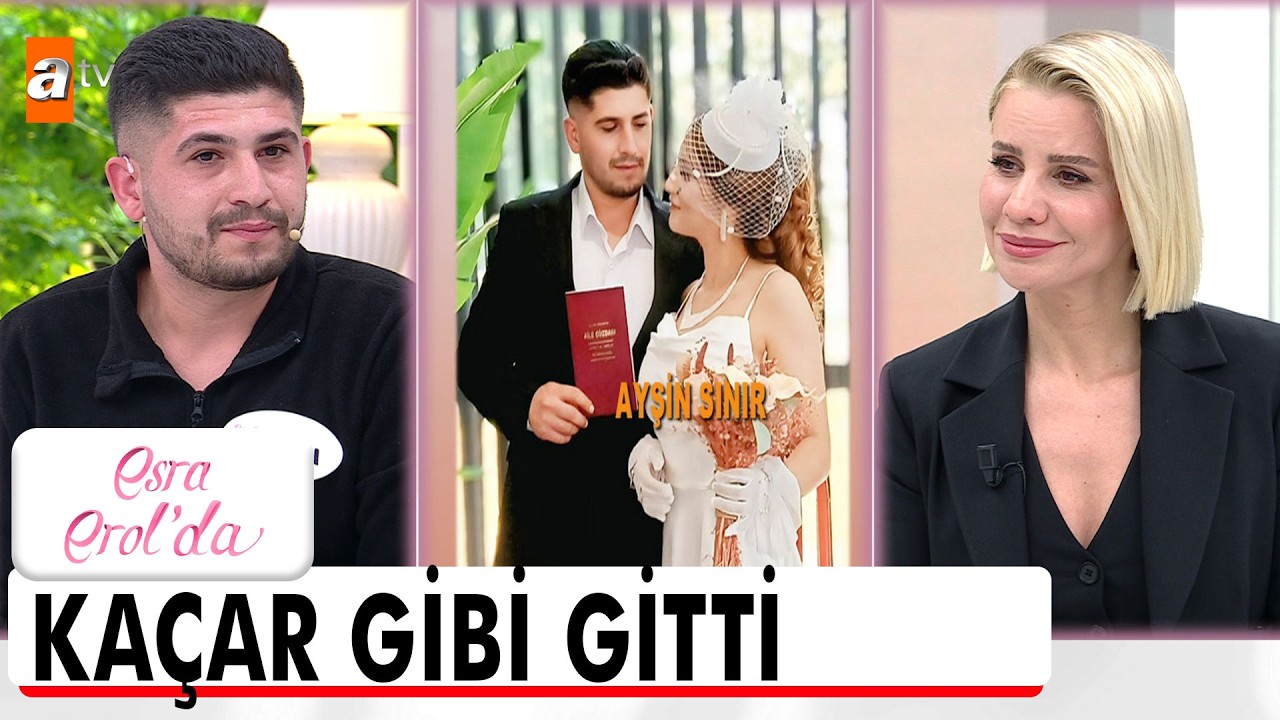 Bir aylık gelin evi boşaltıp ortadan kayboldu! - Esra Erol'da 13 Şubat 2026
