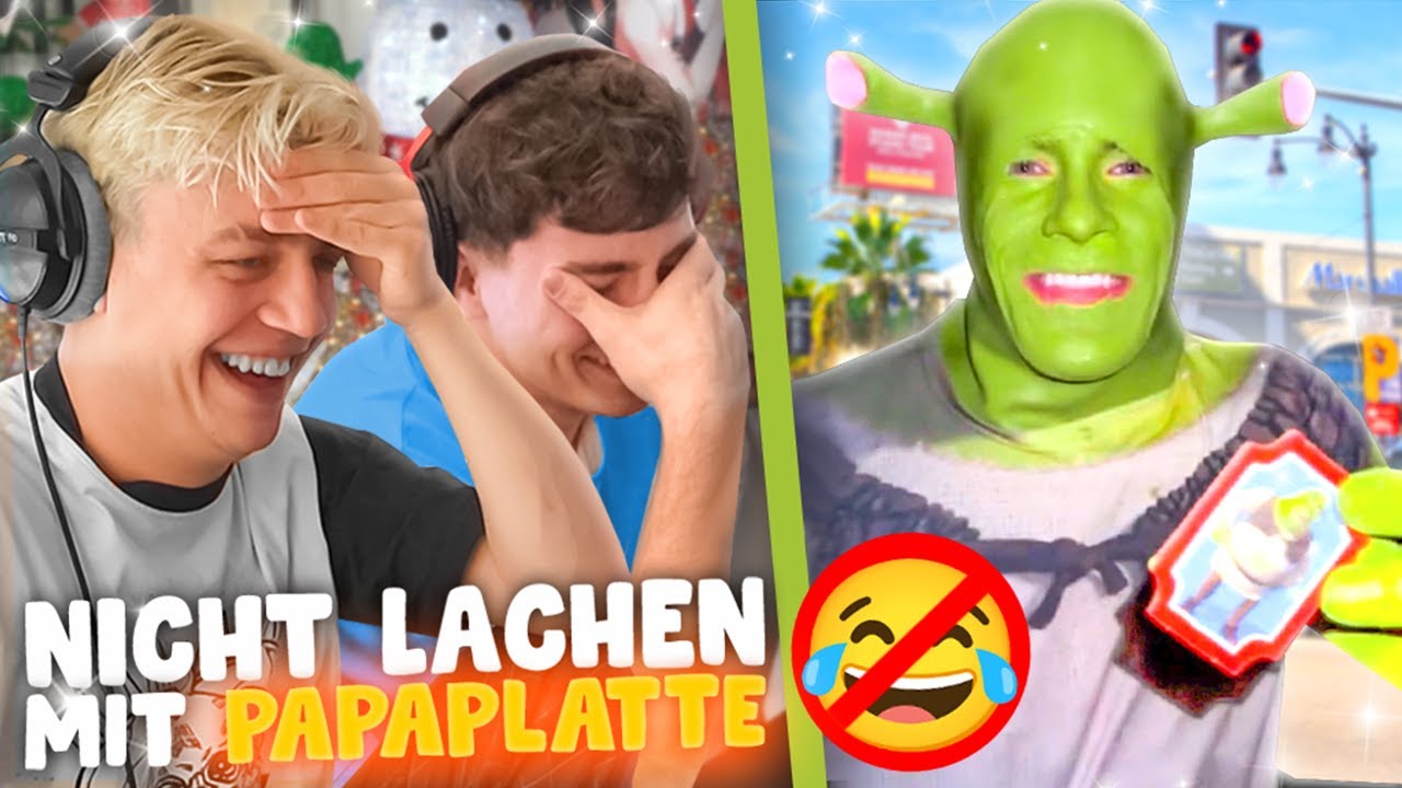 500&euro; NICHT LACHEN Challenge mit PAPAPLATTE & MEXIFY! 😂🚫