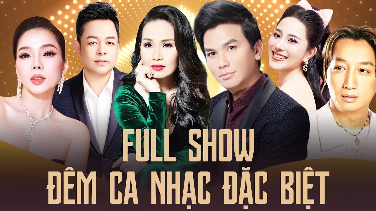 FULL SHOW ĐÊM CA NHẠC ĐẶC BIỆT - Mạnh Quỳnh, Quang Lê, Lệ Quyên | LK Người Đi Ngoài Phố & Qua Cơn Mê