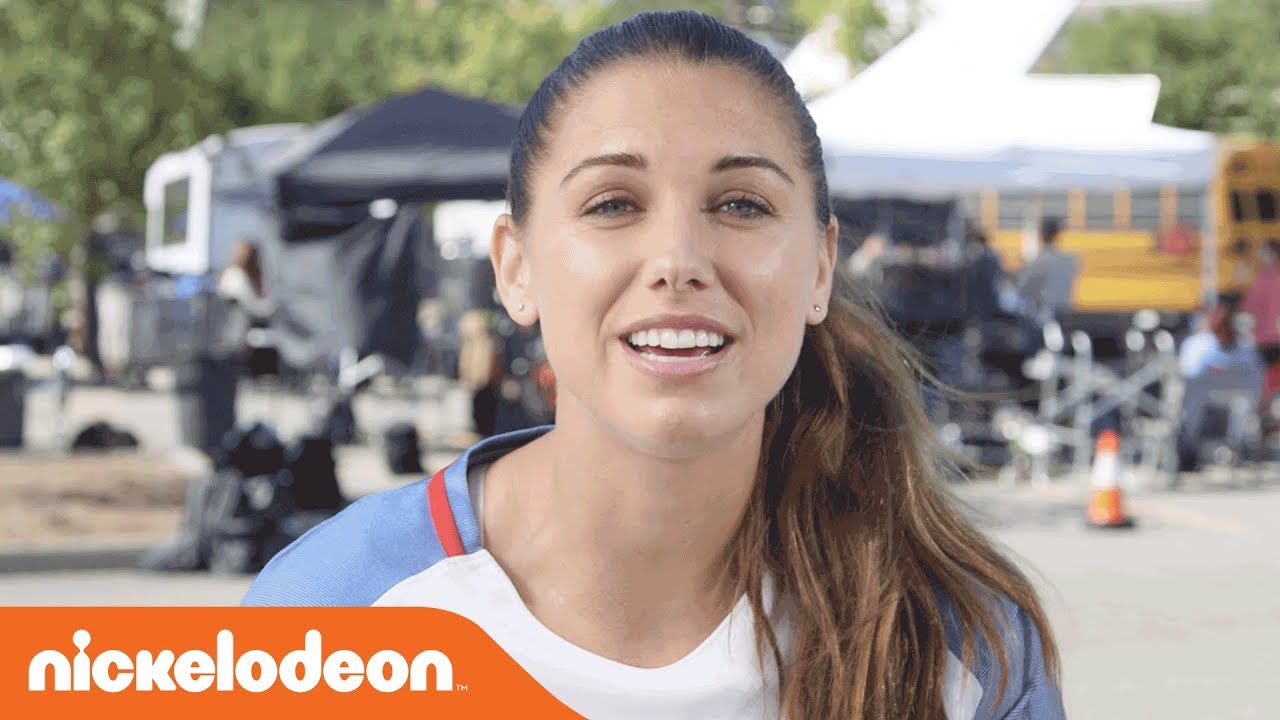 BTS w/ Soccer Superstar Alex Morgan & Siena Agudong ⚽ | Alex & Me | Nick