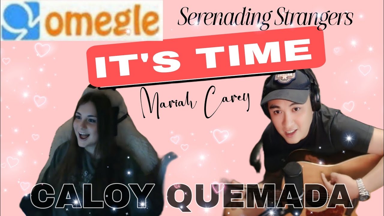 CALOY QUEMADA SERENADING STRANGERS RANDOM SONGS #caloyquemada #omegle #ometv #fyp 