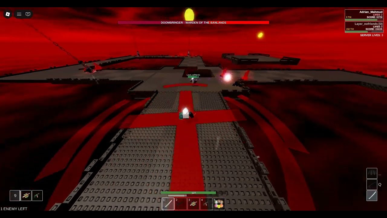 Beating Doombringer in Combat Initiation 1