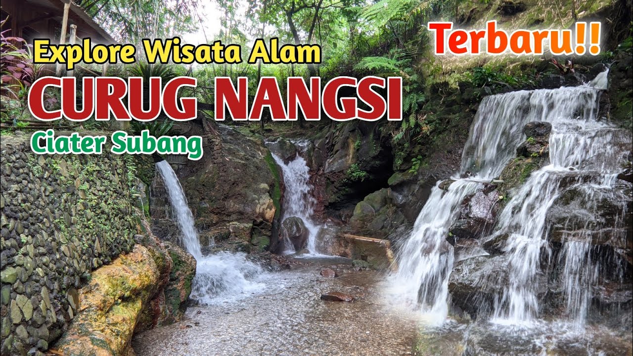 Rekomendasi Wisata CURUG NANGSI di Subang | Cocok Buat Ngadem