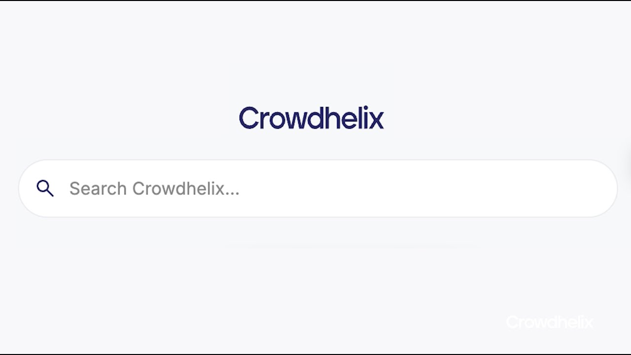 Crowdhelix Smart Search - New Feature: Realtime Search