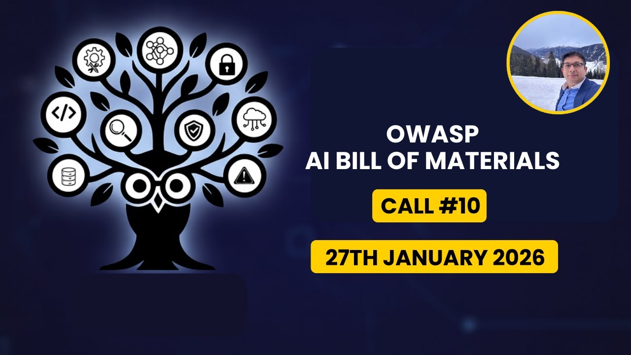 OWASP AIBOM Call #10 Jan 27th 2026
