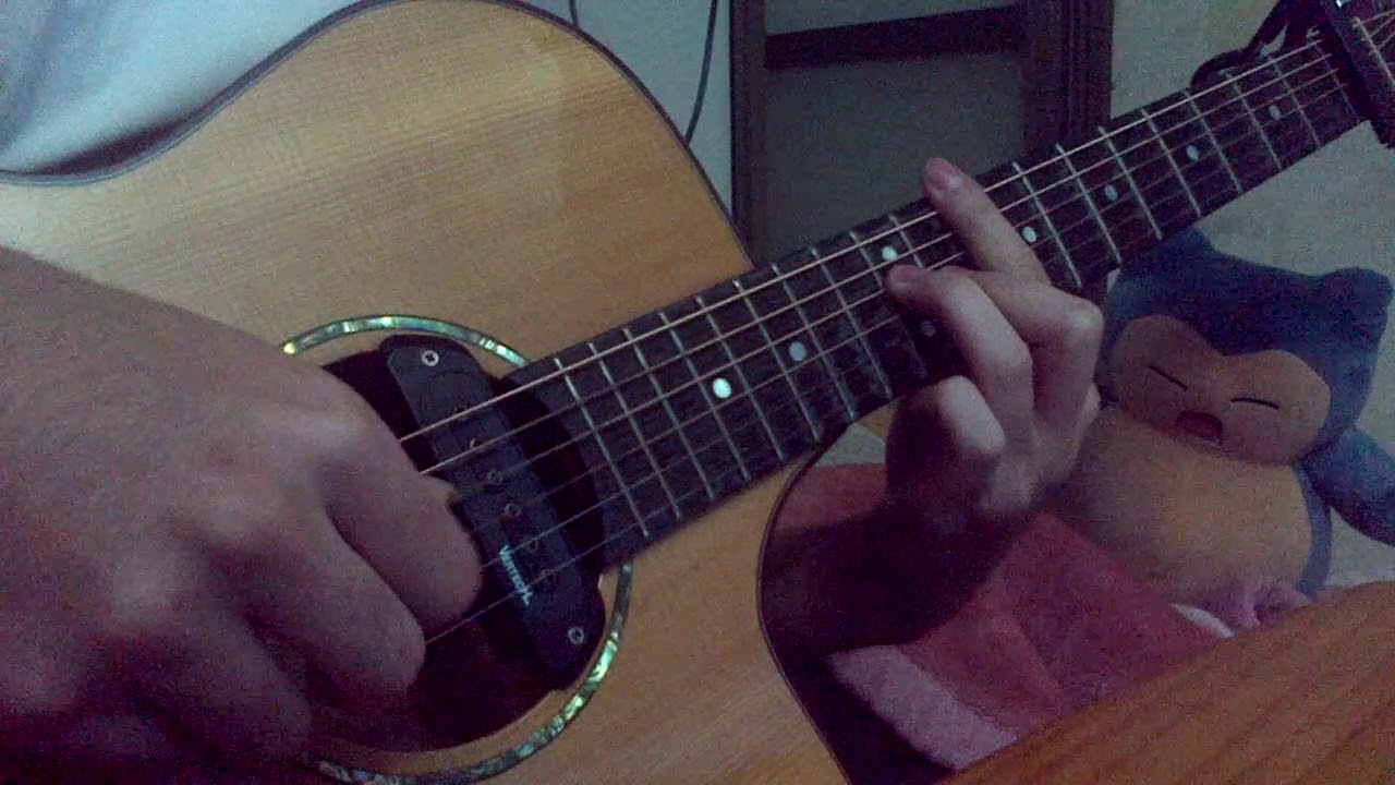 [TAB] (Joe Hisaishi) Tonari no Totoro - fingerstyle guitar