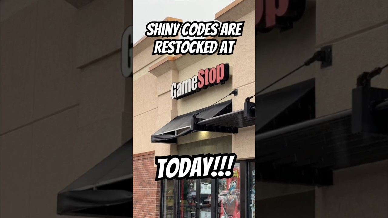 Shiny Koraidon & Miraidon codes are back! 🐉 ✨ #pokemon #pokemonnews #shinypokemon #gamestop