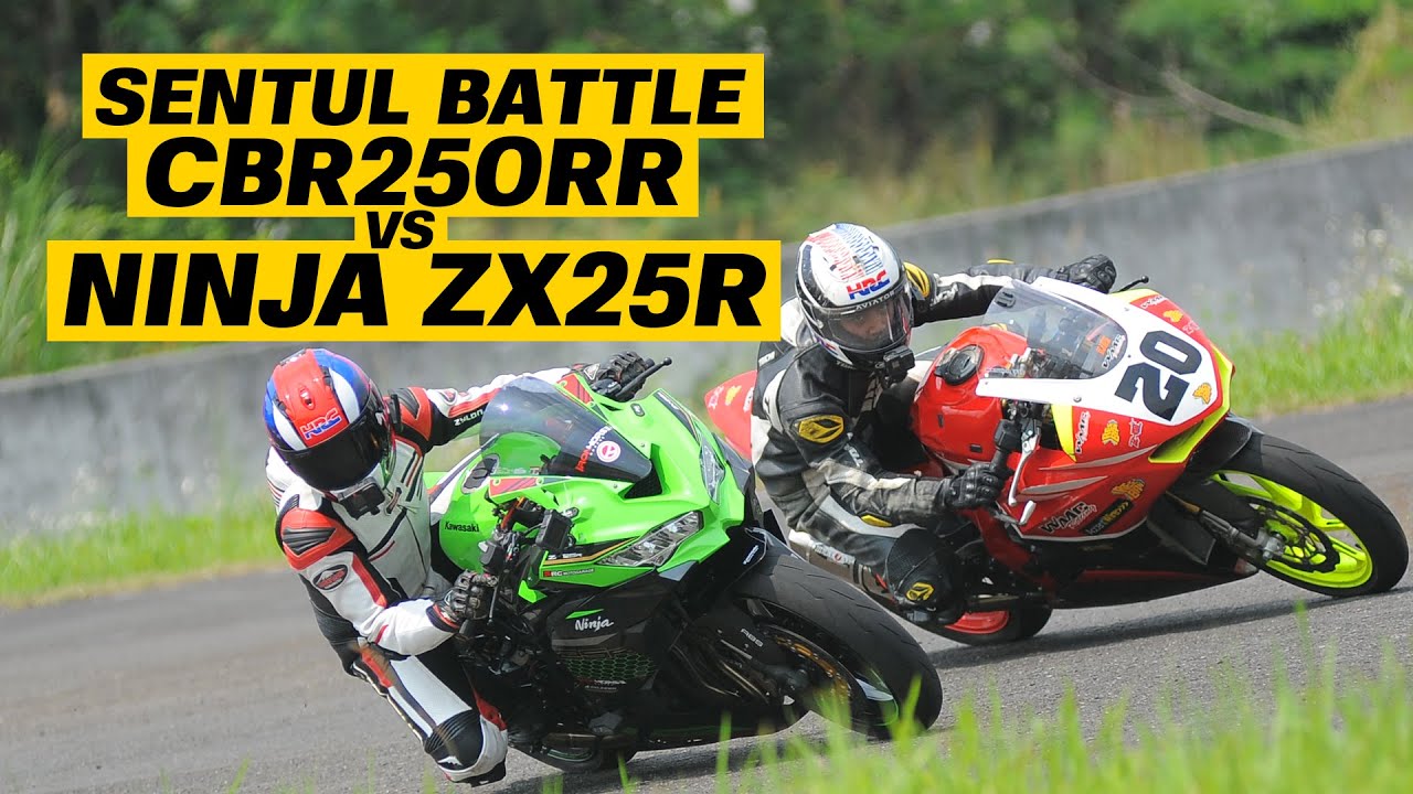 CBR250RR NGEKOR ZX25R - DISALIP R25 BALAP - CBR250RR vs R25 vs ZX25R