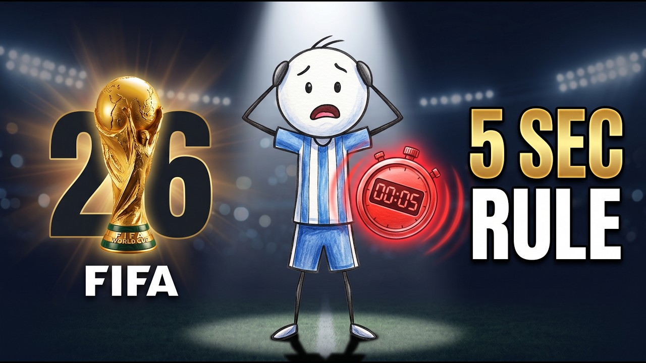 The 5-Second Rule That Will Ruin the 2026 World Cup (New Rules Explained)