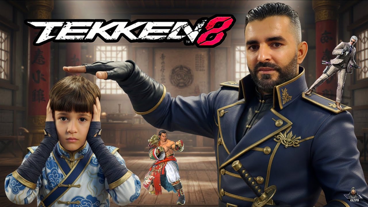 نزال مجنون حتى آخر ثانية 🔥 Victor vs Feng | Tekken 8 | من يحسم القتال؟ 🎮😱