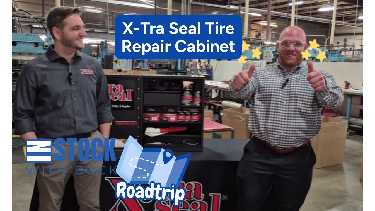 In Stock With Bock Road Trip: Episode 9: X-Tra Seal Tire Repair Cabinet
