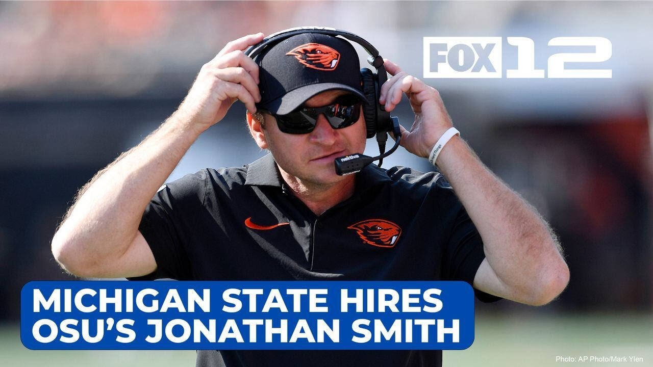 Michigan State hires Oregon State’s Jonathan Smith as head coach of football program