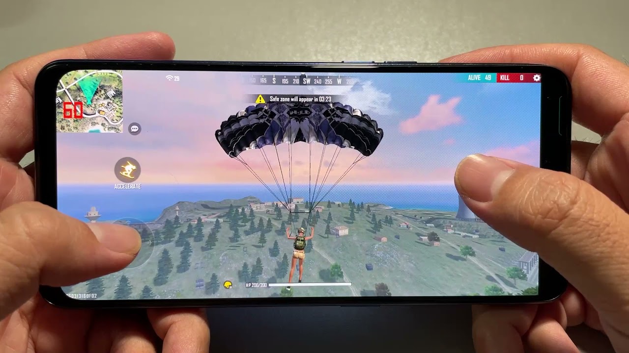 Test Game Fee Fire On OPPO A74 5G Snapdragon 662