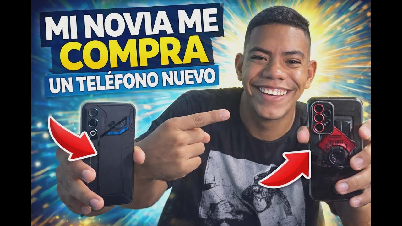 MI NOVIA ME REGALA UN TELEFONO GAMER ❌ KREMOYT