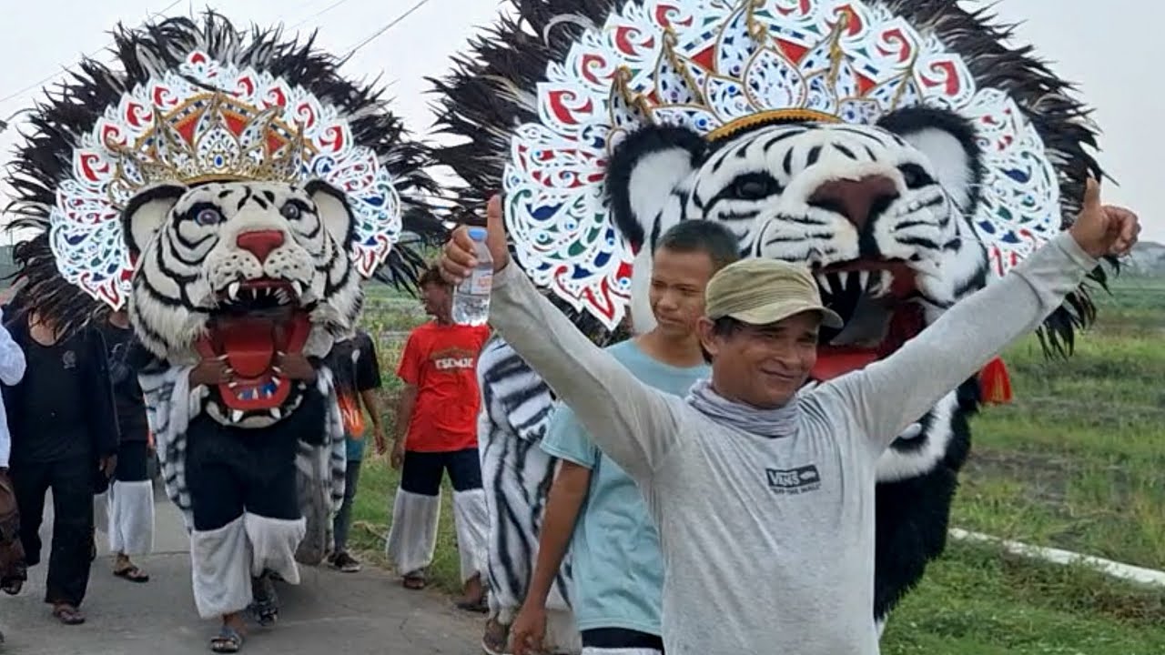 Rame Pol Kirab Barongan Sekar Mulya Jaya Di Dk Gebangsewu Bantengmati Mijen Demak