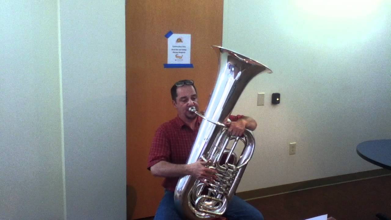 Tuba Excerpt Ride of the Valkyries Played on JinBao JBBB-200 BBb Tuba