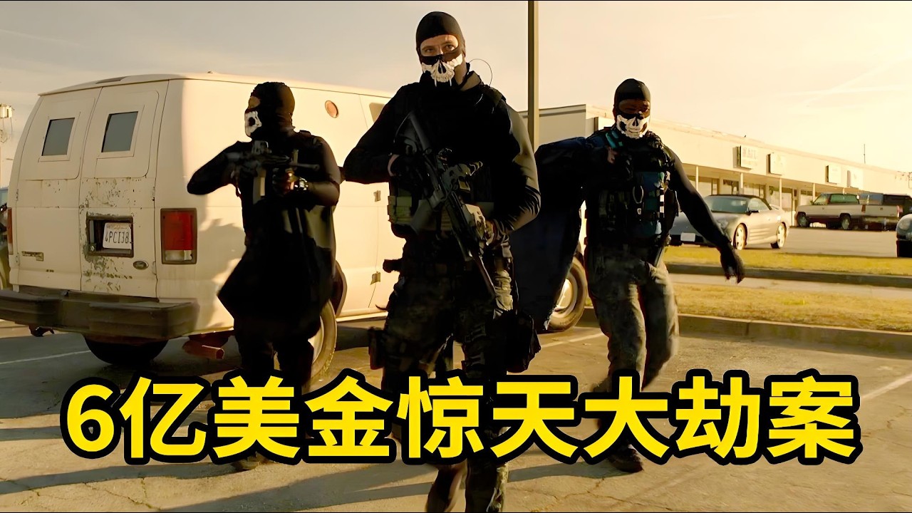 6亿美金惊天劫案！高智商悍匪硬刚特警，高燃枪战爽爆全程！