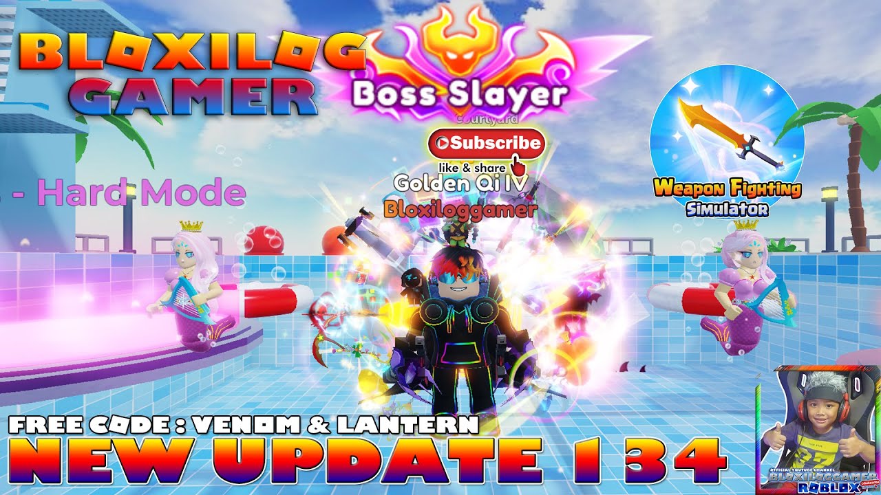 New Update 134 New World 58 Weapon Fighting Simulator Bloxiloggamer