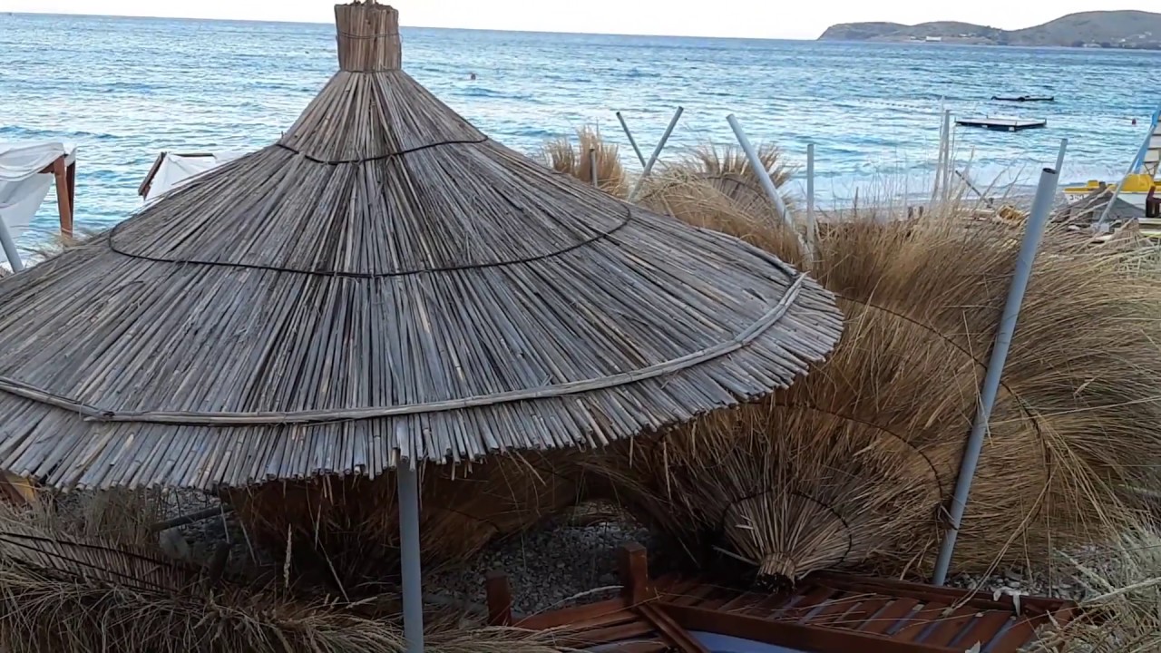 Storm Beach Damage | Borsh Albania