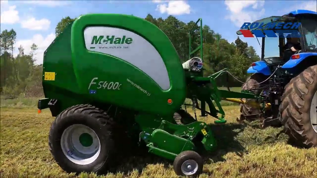 Prostota wykonania w Prasie McHale 5400 | ROLMECH