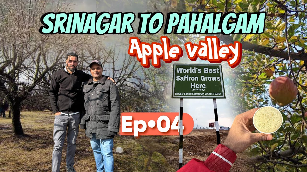 Srinagar To Pahalgam By Road Trip | Kashmir In Winter Trip Ep 4 |