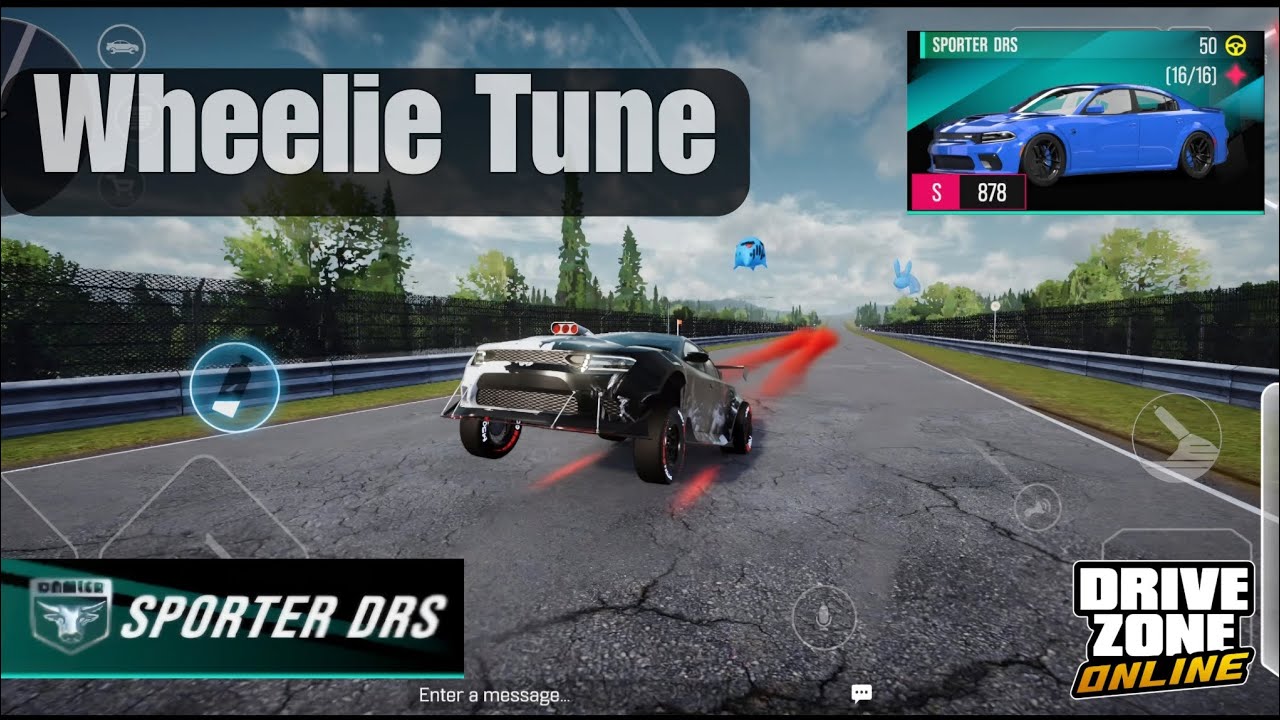 Drive Zone Online: Max CP Sporter DRS| Wheelie Tune | 