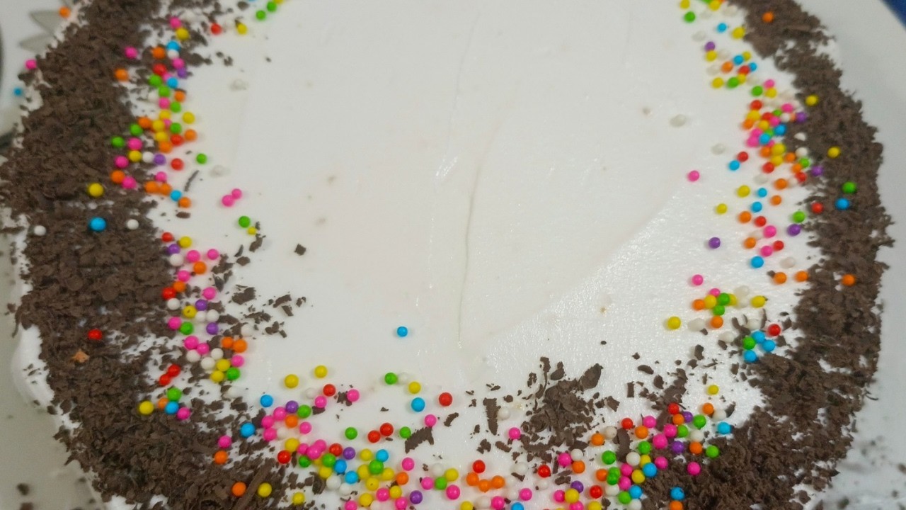 Butter free vanilla cream cake। Delicious, soft & creamy cake at home। ভ্যানিলা ক্রিম কেক। Creamcake
