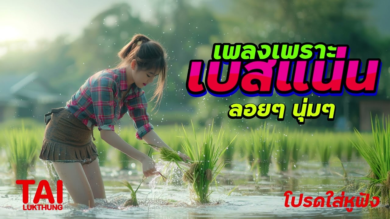 เพลงเพราะ เบสนุ่มๆแน่นๆ (เบสหนักๆนุ่มๆ เสียงดีฟังเพลิน) #เบสแน่น#เบสหนัก#เบสนุ่ม#ลูกทุ่งเพลงเก่า