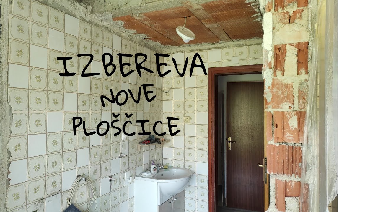 P1E3-Prenova kopalnice 1.del🚿
