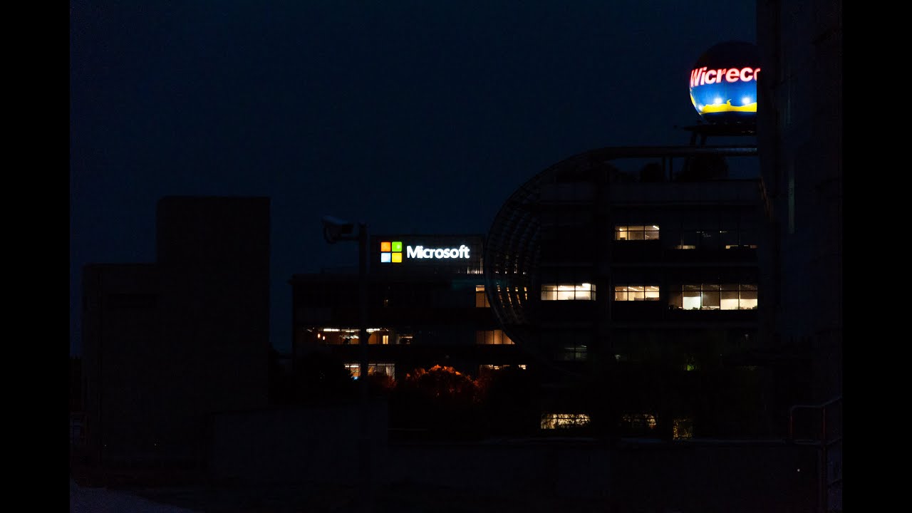 【HDR超高清】航拍上海紫竹高新区&mdash;&mdash;Intel与Microsoft