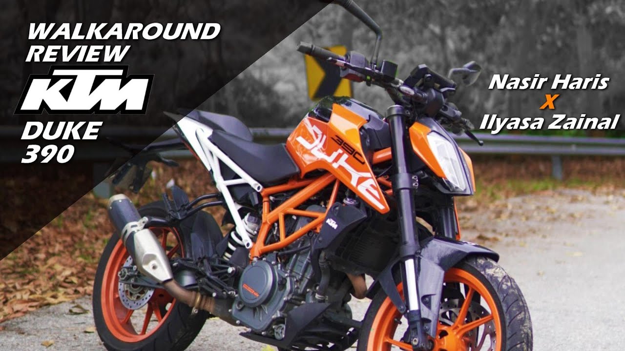 MOTOR BEGINNER SUPER FUN! | KTM DUKE 390 VS KTM RC 390 | WALKAROUND PART 2