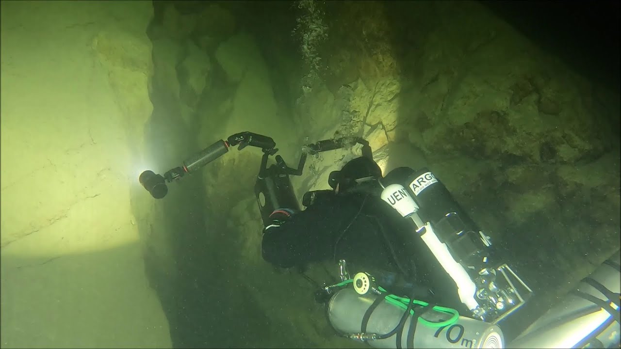 JJ CCR Traunsee Cave 09/2019 Tauchen