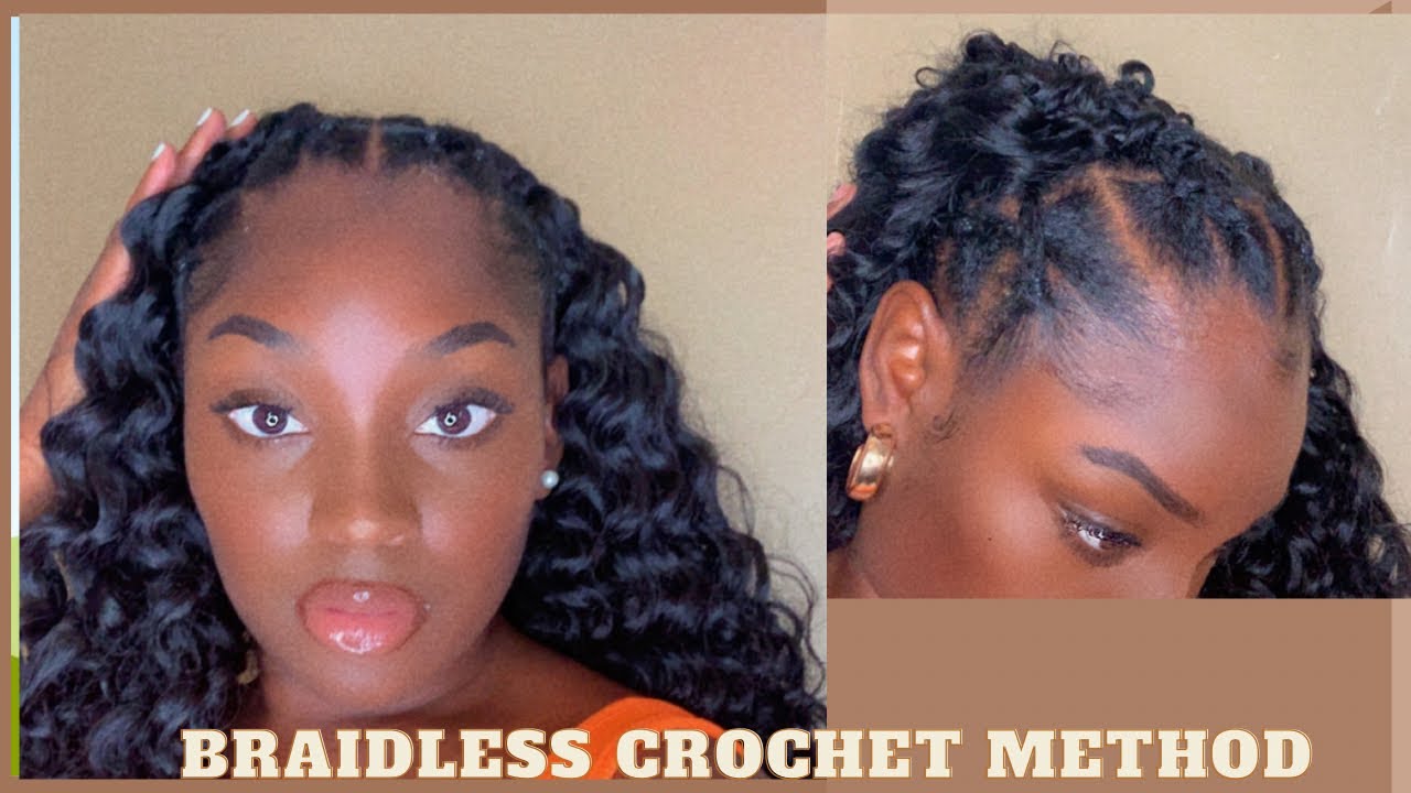 SUPER EASY BRAIDLESS CROCHET STYLE