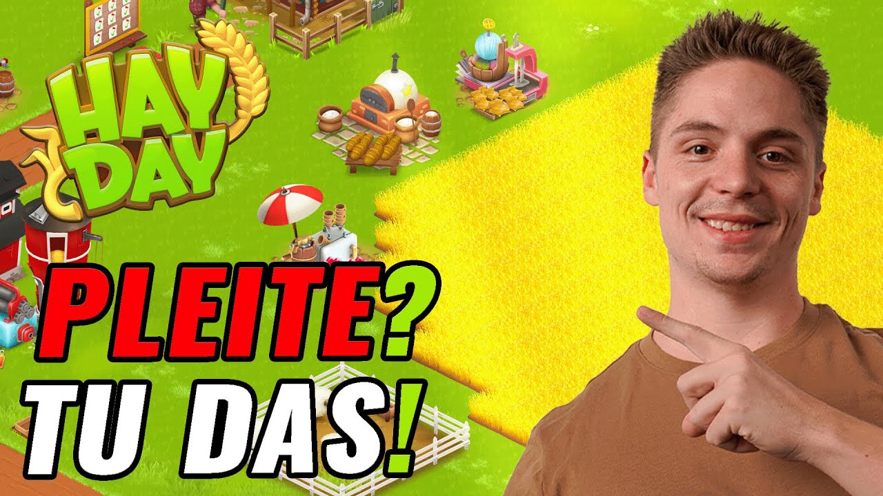 SO VERDIENST DU GELD wenn du PLEITE BIST - Hay Day 💰🤑
