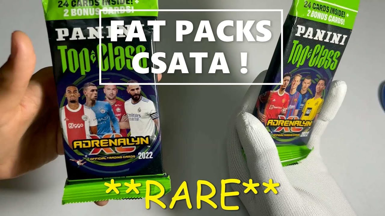 FAT PACKS CSOMAG CSATA|*RARE* PANINI TOP CLASS Adrenalyn Xl 2022 CHAMPIONS POWER |Top Master