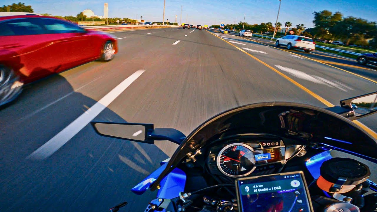 Dubai's Most Cinematic Motorcycle Vlog!