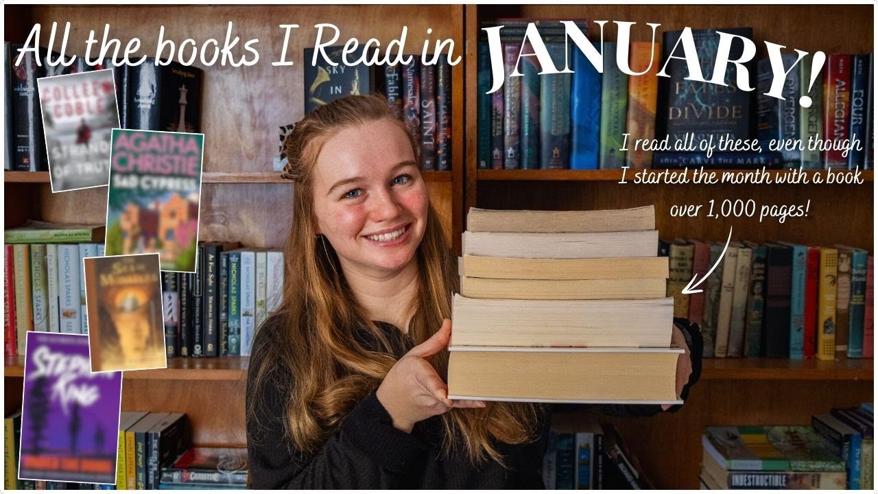 January Wrap-Up | I read so many books considering what book I started the month with!