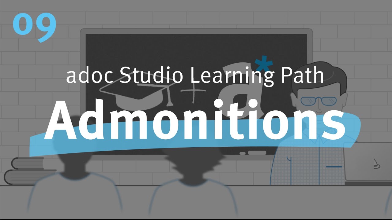 Admonitions (09/16) - adoc Studio explained (English)