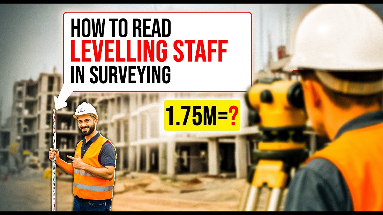 How to Read Auto Level Staff | Levelling Staff Reading Explained for Civil Engineers