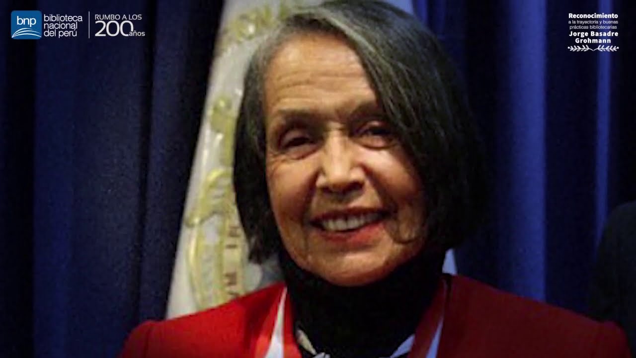 Reconocimiento Jorge Basadre Grohmann | Nelly Mackee Prial&eacute; de Maurial