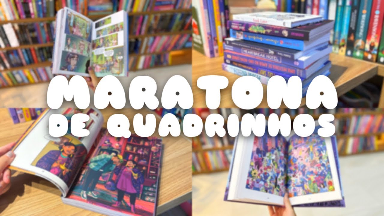 ✨MARATONA DE QUADRINHOS || lendo só HQs por um dia📚