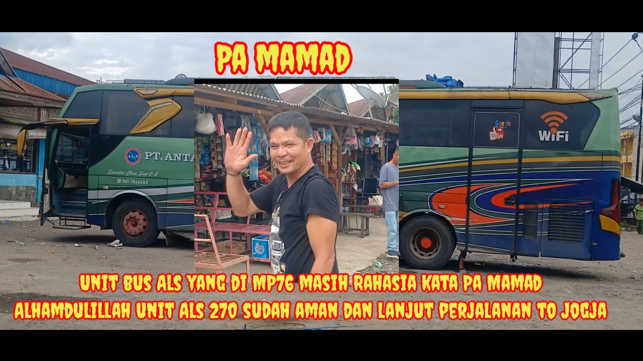 Unit bus Als yang ada di MP76 Masih rahasia dan tunggu tanggal main nya kata pa Mamad# Als 270 gass