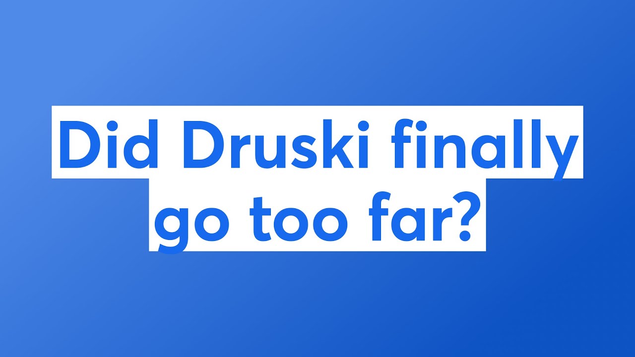 Did Druski finally go too far?