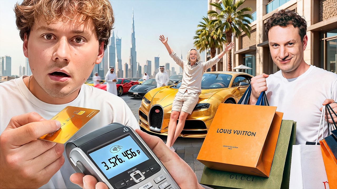 Дал Свою Безлимитную Карту в Дубае! Потратили 5 МИЛЛИОНОВ! (Сатир, ФрамеТамер, Кореш, Парадеич)