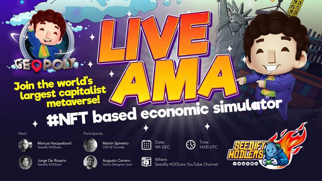 GeoPoly: The Largest Capitalist Metaverse In The World | AMA