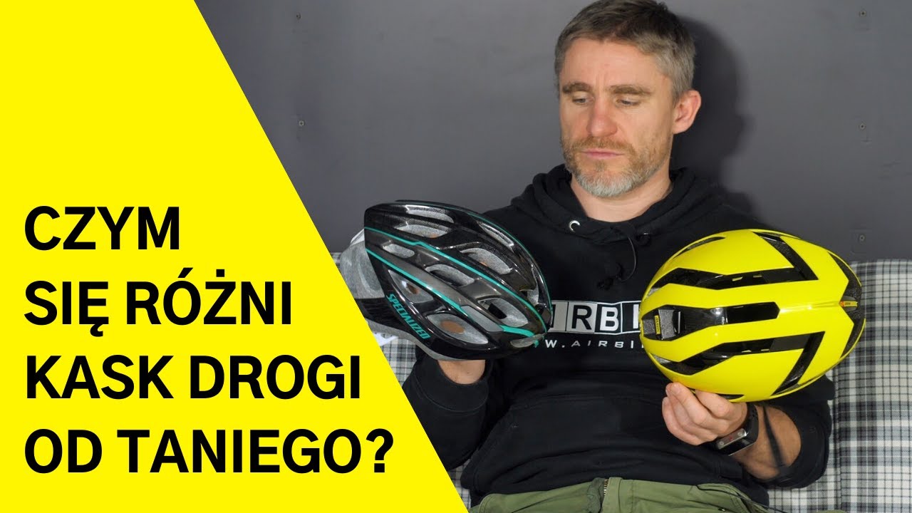 CZYM SIĘ R&Oacute;ŻNI KASK DROGI OD TANIEGO?